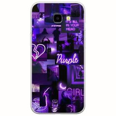 Aesthetic Purple Samsung Galaxy A3(2017) Flexible TPU (Διάφανη Σιλικόνη)
