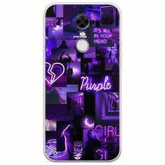 Aesthetic Purple Xiaomi Redmi Note 4 / Note 4X Flexible TPU (Διάφανη Σιλικόνη)
