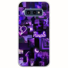 Aesthetic Purple Samsung Galaxy S10e Flexible TPU (Διάφανη Σιλικόνη)