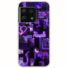 Aesthetic Purple OnePlus 10 Pro Flexible TPU (Διάφανη Σιλικόνη)