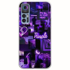 Aesthetic Purple TCL 30 / 30 5G / 30+ Flexible TPU (Διάφανη Σιλικόνη)