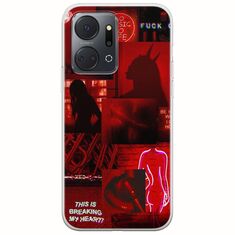 Aesthetic Red Honor X7a Flexible TPU (Διάφανη Σιλικόνη)