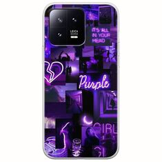 Aesthetic Purple Xiaomi 13 5G Flexible TPU (Διάφανη Σιλικόνη)