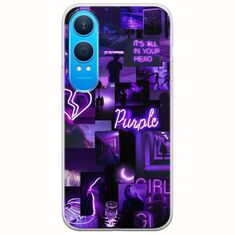 Aesthetic Purple OnePlus Nord CE4 Lite 5G Flexible TPU (Διάφανη Σιλικόνη)
