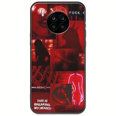 Aesthetic Red Honor 50 Lite Black TPU (Μαύρη Σιλικόνη)
