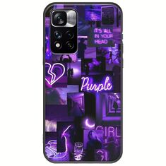 Aesthetic Purple Xiaomi Redmi Note 11 Pro Plus 5G Black TPU (Μαύρη Σιλικόνη)