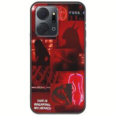 Aesthetic Red Honor X7a Black TPU (Μαύρη Σιλικόνη)