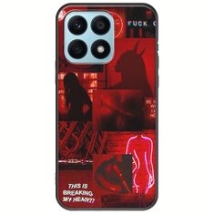 Aesthetic Red Honor X8a Black TPU (Μαύρη Σιλικόνη)