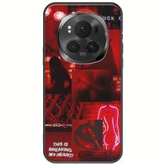 Aesthetic Red Honor Magic 6 Pro 5G Black TPU (Μαύρη Σιλικόνη)