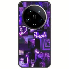 Aesthetic Purple Xiaomi 14 Ultra 5G Black TPU (Μαύρη Σιλικόνη)