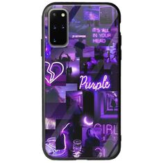 Aesthetic Purple Samsung Galaxy S20 Plus Groove TPU (Tempered Glass και TPU)