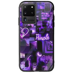 Aesthetic Purple Samsung Galaxy S20 Ultra Groove TPU (Tempered Glass και TPU)