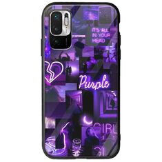 Aesthetic Purple Xiaomi Redmi Note 10 5G Groove TPU (Tempered Glass και TPU)