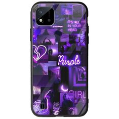 Aesthetic Purple Realme C11 2021 Groove TPU (Tempered Glass και TPU)