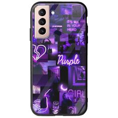 Aesthetic Purple Samsung Galaxy S21 FE 5G Groove TPU (Tempered Glass και TPU)