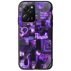 Aesthetic Purple Xiaomi Poco X5 Pro 5G Groove TPU (Tempered Glass και TPU)