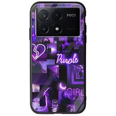 Aesthetic Purple Xiaomi Poco X6 Pro 5G Groove TPU (Tempered Glass και TPU)