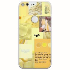 Aesthetic Yellow Google Pixel XL Flexible TPU (Διάφανη Σιλικόνη)