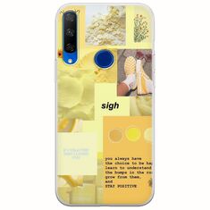 Aesthetic Yellow Huawei Honor 20 Lite Flexible TPU (Διάφανη Σιλικόνη)