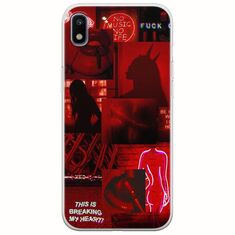 Aesthetic Red Samsung Galaxy A10 Flexible TPU (Διάφανη Σιλικόνη)