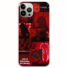 Aesthetic Red iPhone 12 Pro Max Flexible TPU (Διάφανη Σιλικόνη)
