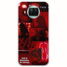 Aesthetic Red Xiaomi Mi 10T Lite Flexible TPU (Διάφανη Σιλικόνη)