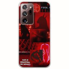 Aesthetic Red Samsung Galaxy Note 20 Ultra Flexible TPU (Διάφανη Σιλικόνη)