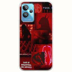 Aesthetic Red Realme GT2 Pro Flexible TPU (Διάφανη Σιλικόνη)