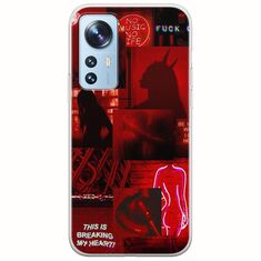 Aesthetic Red Xiaomi 12 / 12X Flexible TPU (Διάφανη Σιλικόνη)
