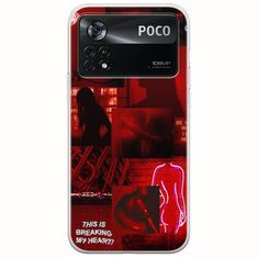 Aesthetic Red Xiaomi Poco X4 Pro 5G Flexible TPU (Διάφανη Σιλικόνη)