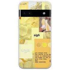 Aesthetic Yellow Google Pixel 6a 5G Flexible TPU (Διάφανη Σιλικόνη)