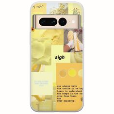 Aesthetic Yellow Google Pixel 7 Pro 5G Flexible TPU (Διάφανη Σιλικόνη)