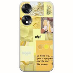 Aesthetic Yellow Honor 70 5G Flexible TPU (Διάφανη Σιλικόνη)