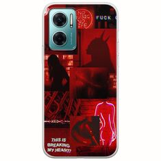 Aesthetic Red Xiaomi Redmi 10 5G Flexible TPU (Διάφανη Σιλικόνη)