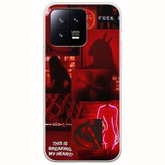 Aesthetic Red Xiaomi 13 5G Flexible TPU (Διάφανη Σιλικόνη)