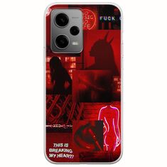 Aesthetic Red Xiaomi Poco X5 5G Flexible TPU (Διάφανη Σιλικόνη)