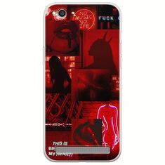 Aesthetic Red Xiaomi Redmi 5A Flexible TPU (Διάφανη Σιλικόνη)