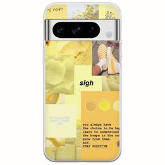 Aesthetic Yellow Google Pixel 8 Pro 5G Flexible TPU (Διάφανη Σιλικόνη)