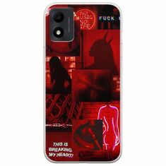 Aesthetic Red TCL 305i Flexible TPU (Διάφανη Σιλικόνη)