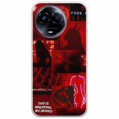 Aesthetic Red Realme 11 5G Flexible TPU (Διάφανη Σιλικόνη)