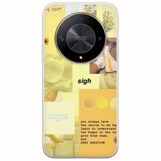 Aesthetic Yellow Honor Magic 6 Lite 5G Flexible TPU (Διάφανη Σιλικόνη)
