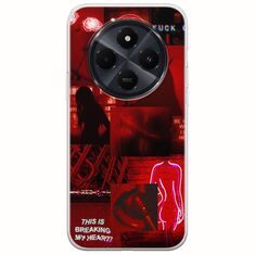 Aesthetic Red Xiaomi Poco C75 4G Flexible TPU (Διάφανη Σιλικόνη)