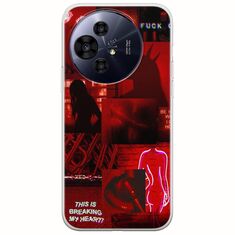 Aesthetic Red TCL 50 PRO NXTPAPER 5G Flexible TPU (Διάφανη Σιλικόνη)