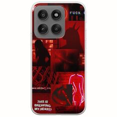 Aesthetic Red Motorola Edge 60 Pro 5G Flexible TPU (Διάφανη Σιλικόνη)