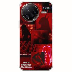 Aesthetic Red Xiaomi Poco F7 Ultra 5G Flexible TPU (Διάφανη Σιλικόνη)