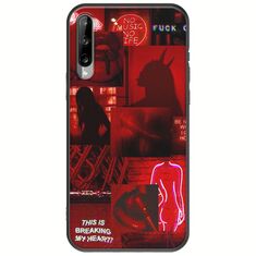 Aesthetic Red Samsung Galaxy A30s Black TPU (Μαύρη Σιλικόνη)