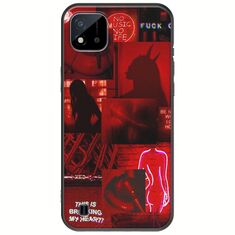 Aesthetic Red Realme C11 2021 Black TPU (Μαύρη Σιλικόνη)