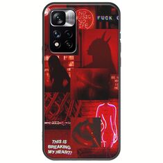 Aesthetic Red Xiaomi Redmi Note 11 Pro Plus 5G Black TPU (Μαύρη Σιλικόνη)
