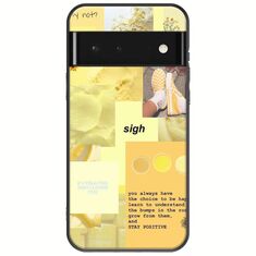 Aesthetic Yellow Google Pixel 6 Pro 5G Black TPU (Μαύρη Σιλικόνη)