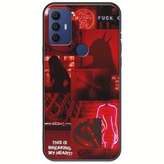 Aesthetic Red TCL 305 / 306 / 30E / 30SE Black TPU (Μαύρη Σιλικόνη)